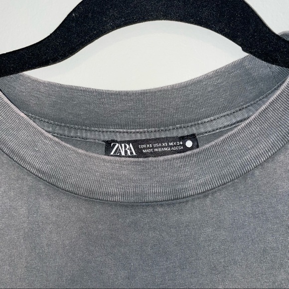 Stonewashed Charcoal Grey T-Shirt - Picture 2 of 3